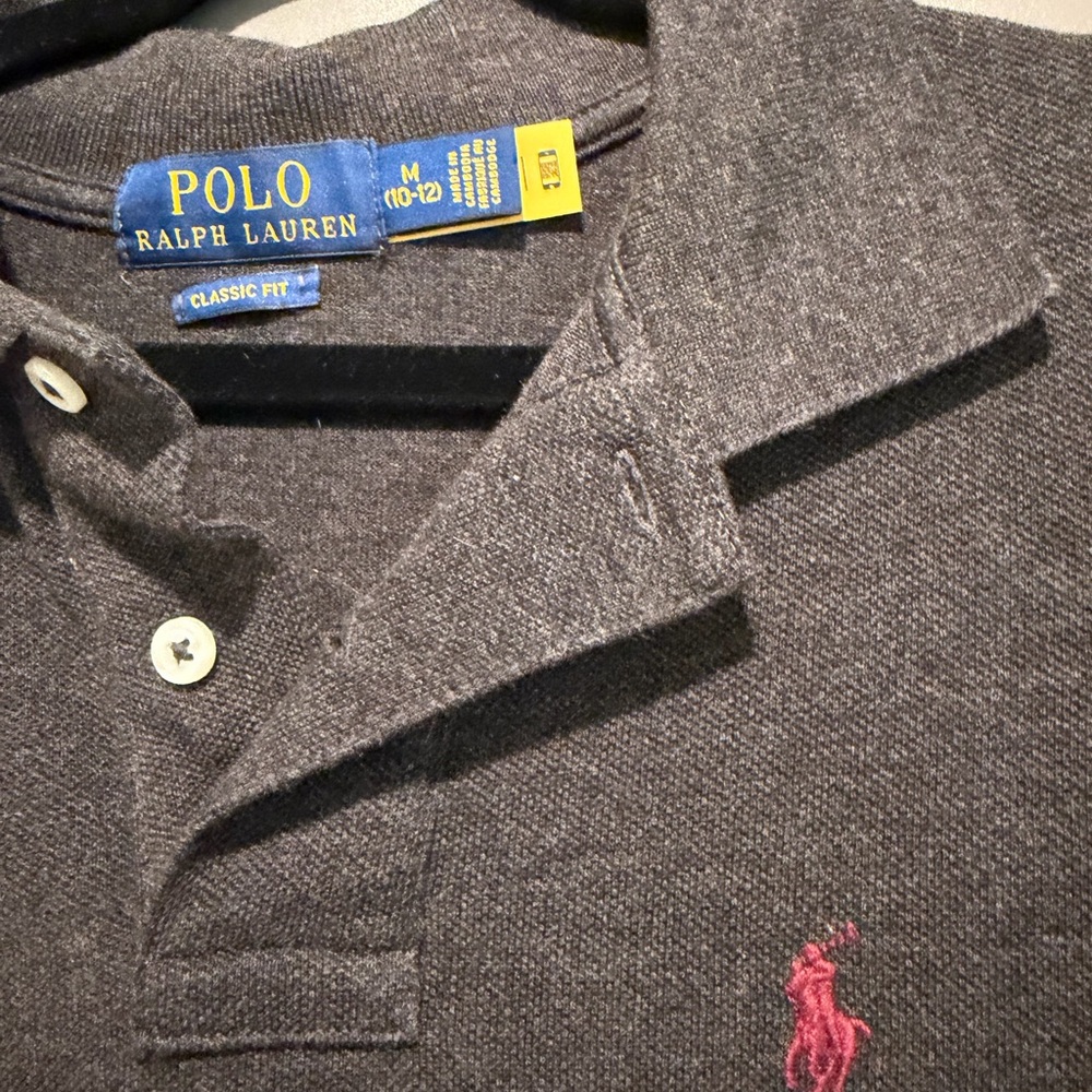 Polo by Ralph Lauren Gray Kids Polo Shirt